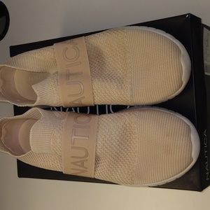 Women's NAUTICA WEST DECK ESL Light Mauve Slip On Athletic Walking Shoes…